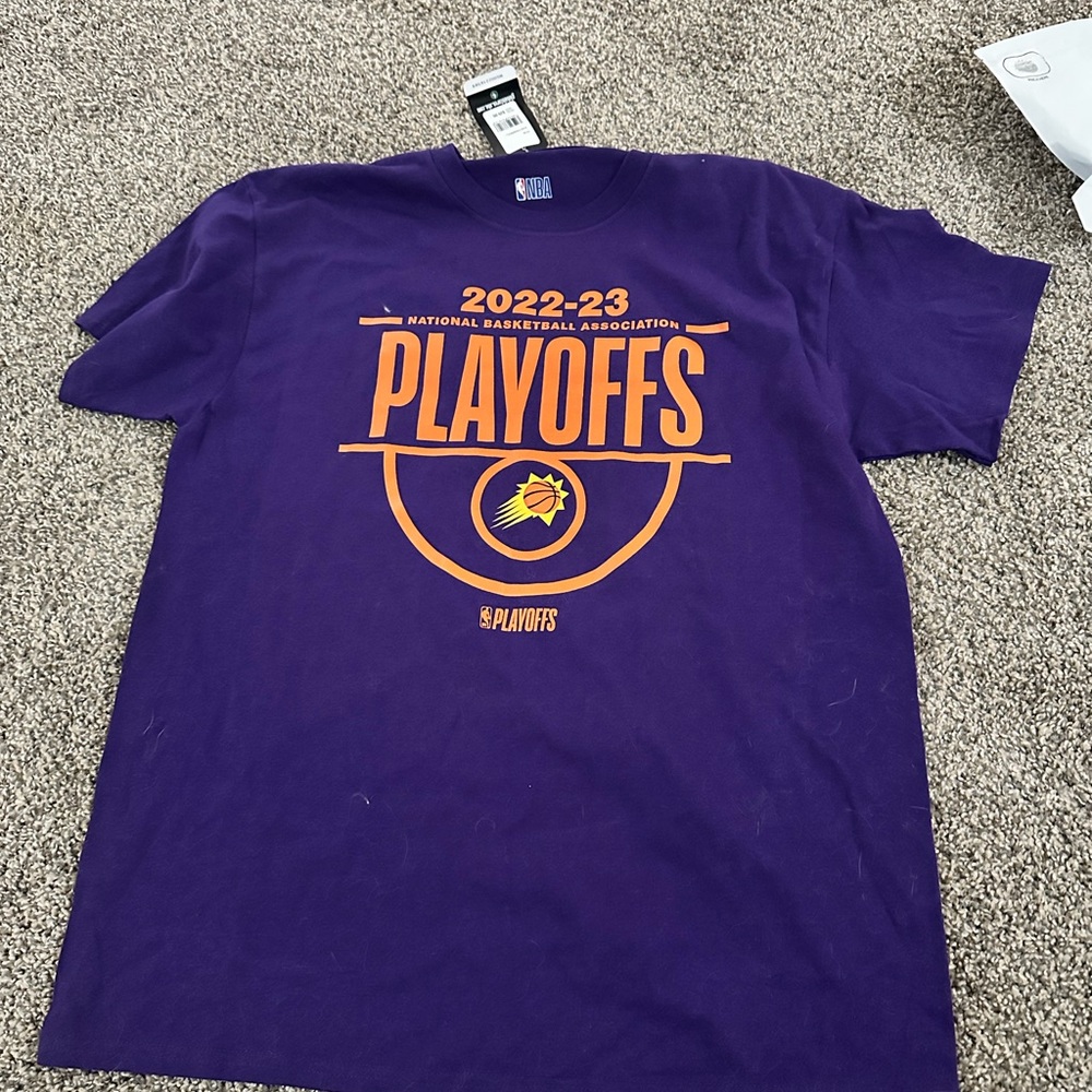 NBA Purple and Orange Playoffs Tee